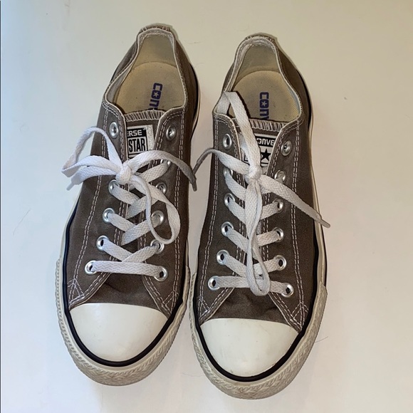 Converse Shoes - Grey Low-top Converse